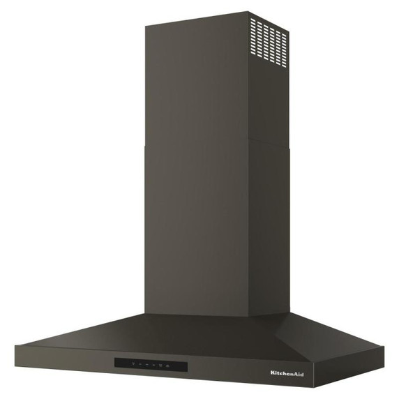 KitchenAid® 36-inch Wall-Mount, 4-Speed Canopy Hood KVWC736SBE