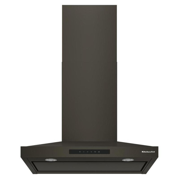 KitchenAid® 30-inch Wall-Mount, 4-Speed Canopy Hood KVWC730SBE