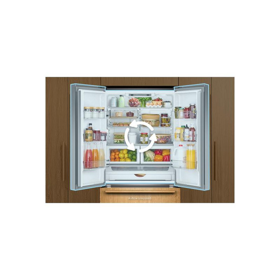 Kitchenaid® 22 Cu. Ft. 36-Inch Panel-Ready Counter-Depth French Door Refrigerator with Internal Water Dispenser KRFC136TPA