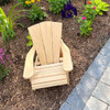 Bunny Baby Gift Basket - Muskoka Chair outside