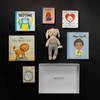 First Library Baby Gift box - Flat lay with Products