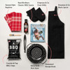 BBQ Sizzler Gourmet Gift Basket - Flat Lay with Product Highlights