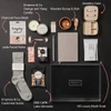 Luxe Serenity Self-care Gift Set - Flat Lay with Product Highlights