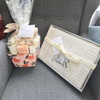 Belle Spa Self-care Gift Set wrapped on chair