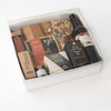 Not Too Sweet Red Gourmet Charcuterie Gift Box -Closed in Gift box