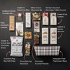 Champlain XL Gourmet Gift Basket - Flat lay with product highlights