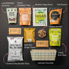 Vegan Gourmet Gift Box - Flat lay with product highlights
