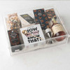 Perfect Night In - Alcohol and Snacks Gift box - closed in keepsake gift box