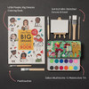 Budding Artist Kids Gift Set - Flat lay with product highlights