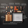 Not Too Sweet Gourmet and Charcuterie Gift Box - Flat lay with product highlights