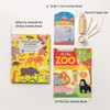 Animal Activity Kit for Kids - Flat lay with product highlights