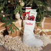 Stocking under the Tree - Personalized with Name Sasha
