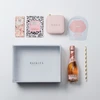 Galentine's Day Gift Box - flatlay of products outside of box