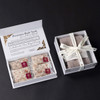 Bath Salts and Cashmere Socks Gift Set - Open