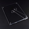 Plain acrylic photo frame - Flat view