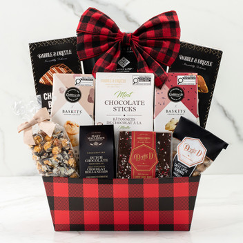 Tartan L - Holiday Gift Basket