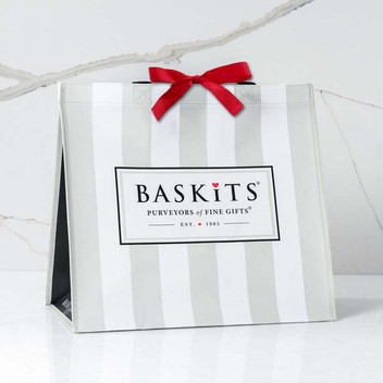 Baskits Resuable Tote S Gift Basket - left angle view