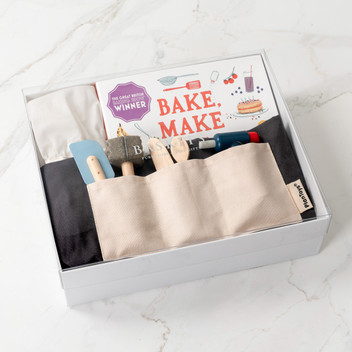 Embroidered Chef Set Kids Gift Box