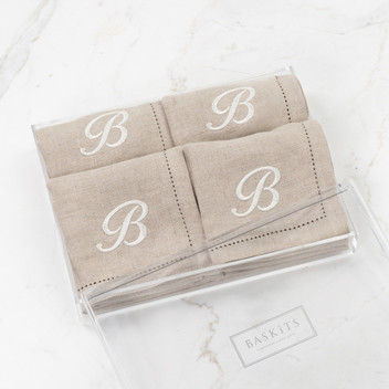 Personalized Napkins - Brown 