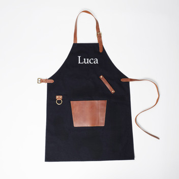 Canvas and Leather Apron