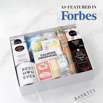 Self-care package for moms - featured in Forbes