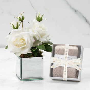 Audrey Flowers and Cashmere Socks - closed