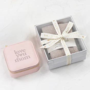 Personalized Jewelry Box and Cashmere Socks