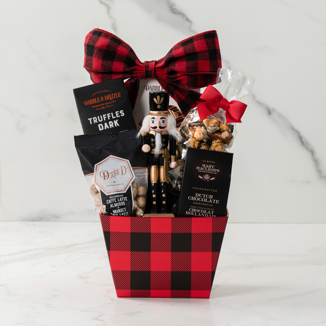Tartan S  Holiday Gift Basket