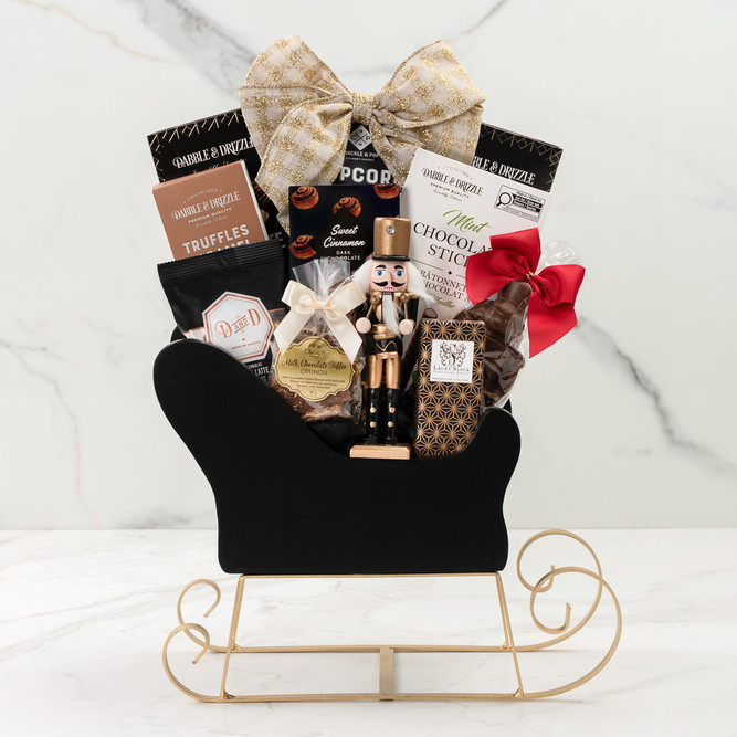 Sleigh Holiday Gift Basket