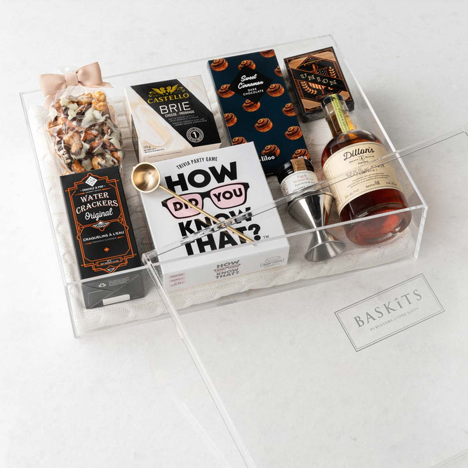 Perfect Night In - Alcohol and Snacks Gift box