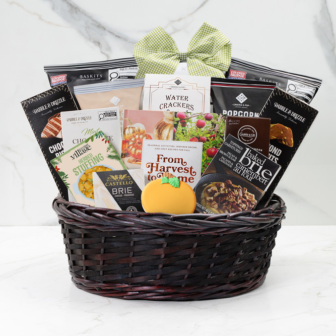 Harvest of Blessings Thanksgiving Gift Basket