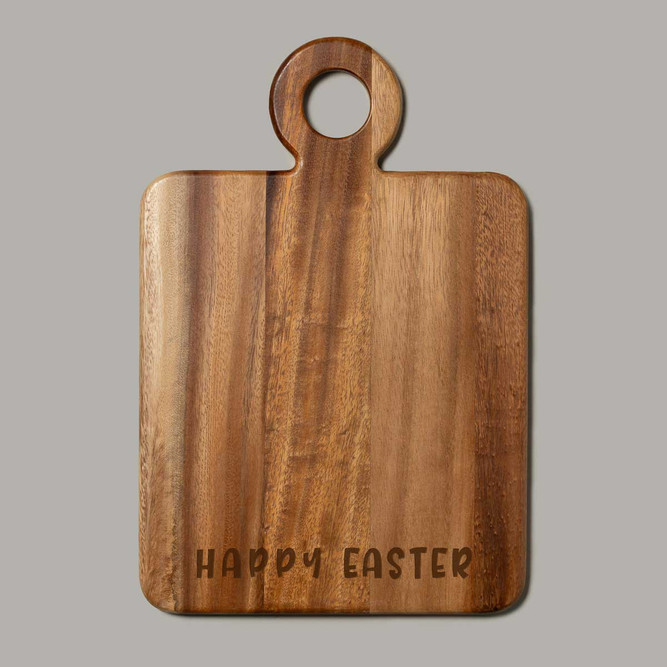Empress & Co. Acacia Wood Paddle Cutting Board Medium - Easter