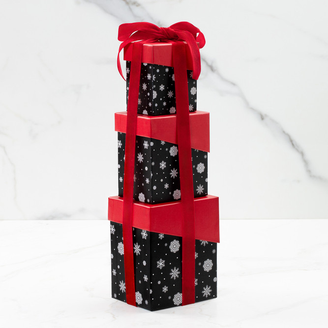 Candy, Popcorn and Chocolate Celebration Tower M - stacked