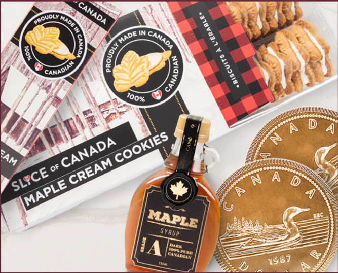 Slice of Canada - Exclusive Baskits Souvenir Gifts 