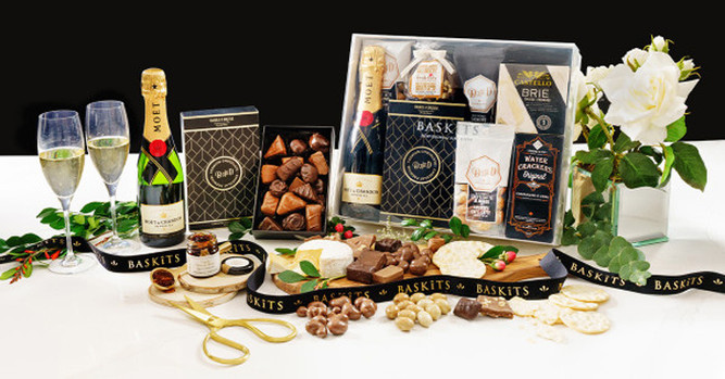 Celebrations with gift baskets and gift boxes from Baskits