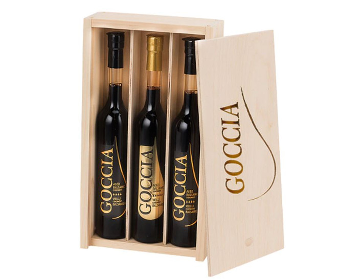 The Best Gourmet Gifts: Goccia Aged Balsamic Vinegars