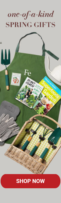 Gardening tools with a personalized apron