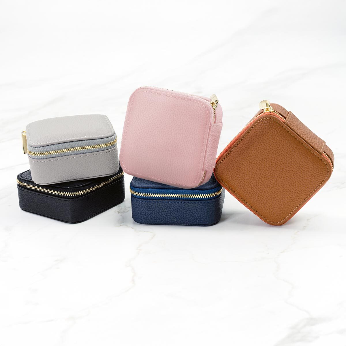 Personalized Mini Jewelry Case - Stylish & Compact Gift For Her