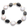Ocean Dew Coin Pearl Bracelet