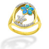 Beach Life Flower Ring