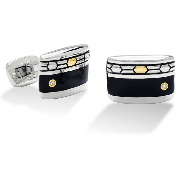Vespers Cufflinks - Diamonds