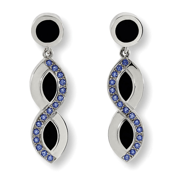 Symetrie Earrings - Sapphires