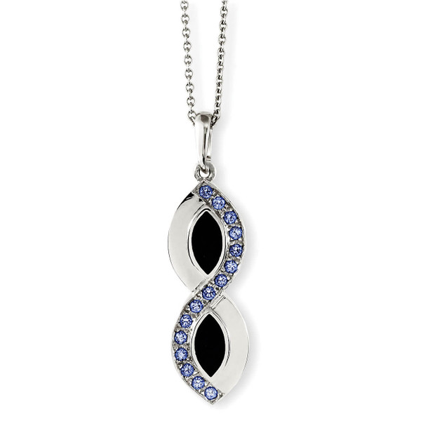 Symetrie Pendant - Sapphires
