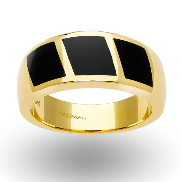 Triple Inlaid Ring
