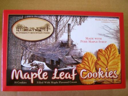 Maple Cream Cookies