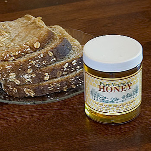 8oz jar of Liquid Honey