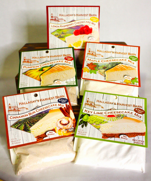 Halladay's Harvest Barn Cheesecake Mixes