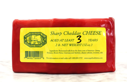 2lb Block 3yr Extra Sharp Cheddar Cheese