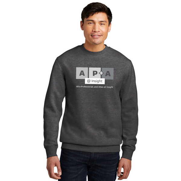 Unisex AP+A Fleece Crew Neck Sweatshirt