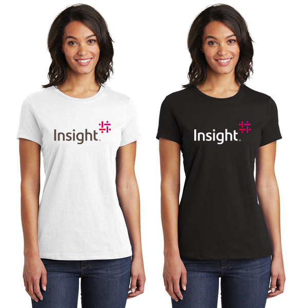 Ladies Insight Bold Logo Crew Neck Tee